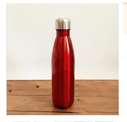 Buy cheap Virson Vacuum insulated Coke Shape 350/500/750ml stainless steel water bottle from wholesalers