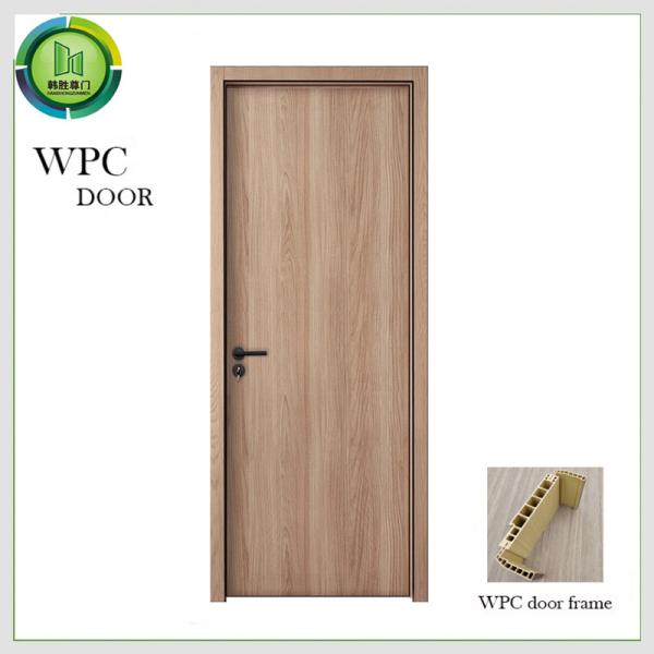 Buy cheap PVC HDF Composite Residential WPC Doors Wooden Panel Design from wholesalers