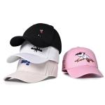 58cm Cotton Fabric Embroidery Baseball Caps