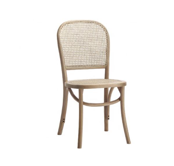 Buy cheap Depth 49cm Height 87cm Rattan Dining Table Chairs , Stacking Rattan Garden Chairs from wholesalers