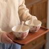Buy cheap Design Chinese Style Sustainable Gift Set Kitchen Rice Bowl 4.5 Inch/6 Inch for Wedding from wholesalers