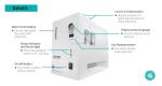 QL-300 H2 Hydrogen Generator Pem Technology FID GC 300ml/Min Production Rate