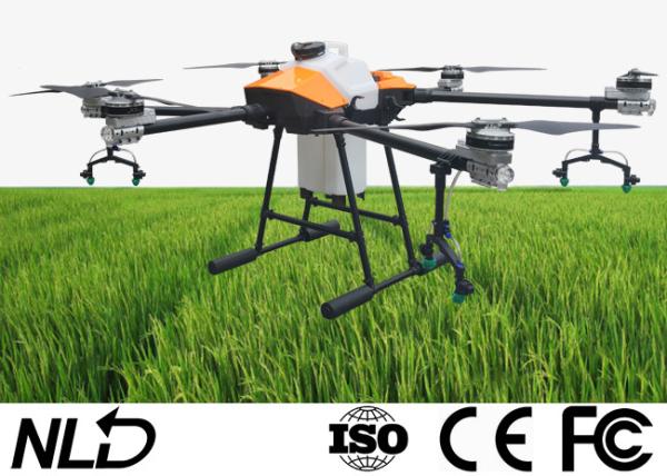 Buy cheap ISO9001 8 Nozzles 30L 6 Rotors Fertilizer Spraying Drone from wholesalers