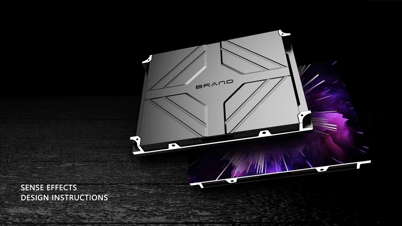 Waterproof anti collision smd rgb die casting front access led panel p1.25 p1.5 p1.86 p1.9 p2.indoor gob led display screen