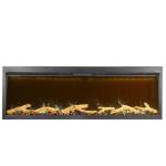 1240mm 48 Inch Built-In Electric Fireplace Mutil-Color Fire Home Decoration