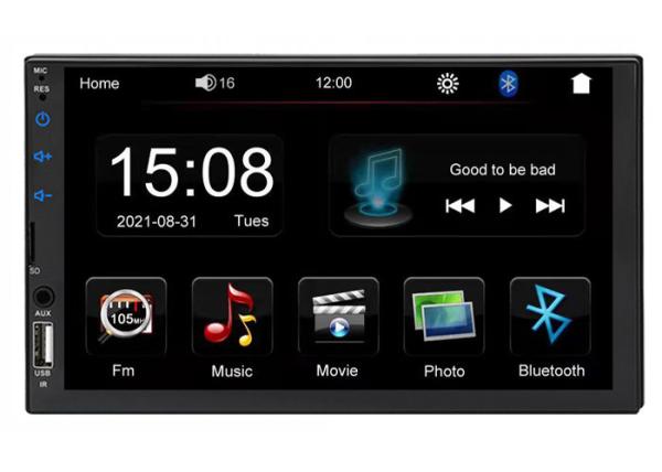 Buy cheap 7" Capacitive Touch Screen Car Video Stereo Central Multimidia Universal Mp5 Car Stereo Bluetooth Moniceiver MP5-7023 from wholesalers
