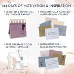 Spot UV Bedside Calendar Printing PDF JPG Format Table Top Calendar