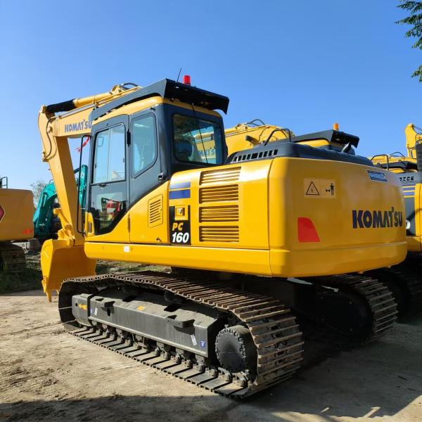Buy cheap Used Komatsu Excavator PC160 Precise Control and Excellent Fuel Economy from wholesalers