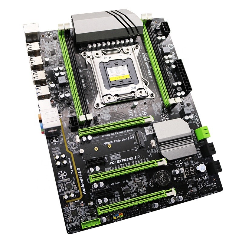 PCWINMAX X79 Desktop ATX Motherboard LGA 2011 4 Channel DDR3 Ram Mainboard