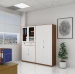High Quality Steel Glass Door Office Furniture Modern Horizontal File Cabinet