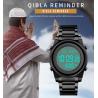 Buy cheap 1734 Premium Men's Jam Tangan Watches Muslim Azan Uhr Qibla Direction Watch Al Harameen Clock Prayer Azan Watch from wholesalers