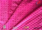 Coral Polyester Minky Plush Fabric Baby Blanket Material Fire Retardant