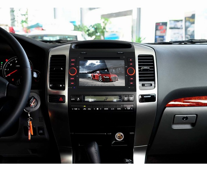 Ouchuangbo Auto DVD Stereo Player for Toyota Prado 2008-2011 Android 4.2 System iPod USB Wifi OCB-8626B