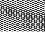5 X 5mm Diamond Aluminum Expanded Metal Mesh 18 - 50 Meter Long Customized Color