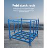 Buy cheap Warehouse Stores Stackable Metal Shelves 200kg Weight Capacity from wholesalers