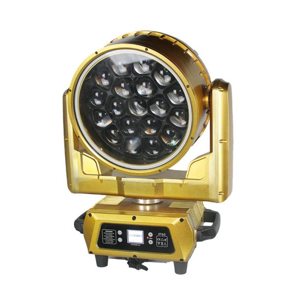 Buy cheap 19×40W Golden Moving Head Stage Light Outdoor Beam Light For Wedding Events from wholesalers