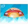Buy cheap Painted Wooden Hand Fans 23cm With Varnished Wooden Ribs And Fabric from wholesalers