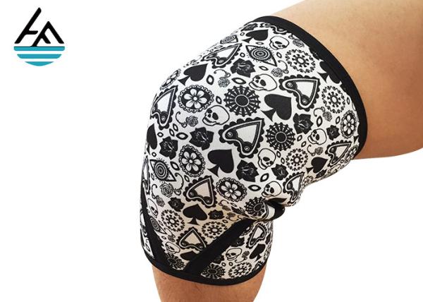 Buy cheap SBR Neoprene Leg Sleeve For Under Knee Brace / Sports Knee Compression Sleeve from wholesalers