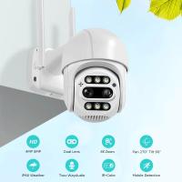 Buy cheap 8MP IP Wireless CCTV Security Camera Durable Dual Lens For Outdoor product