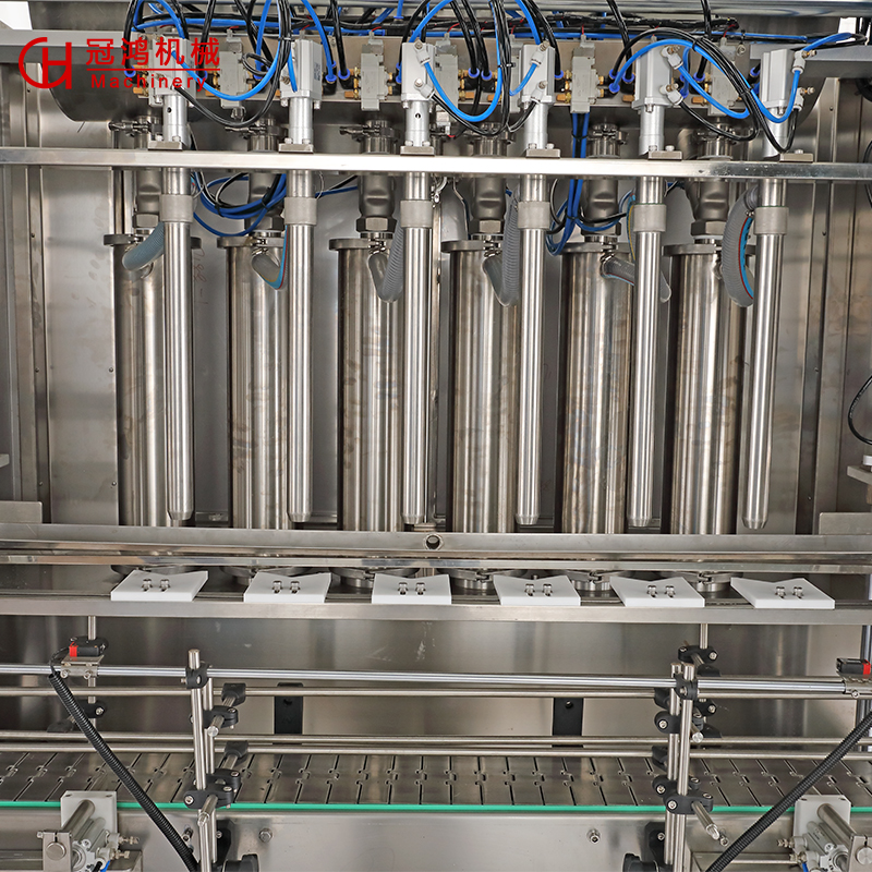 Fully Automatic Speed Pneumatic Filling Machine with Flexible Nozzle and Servo Drive