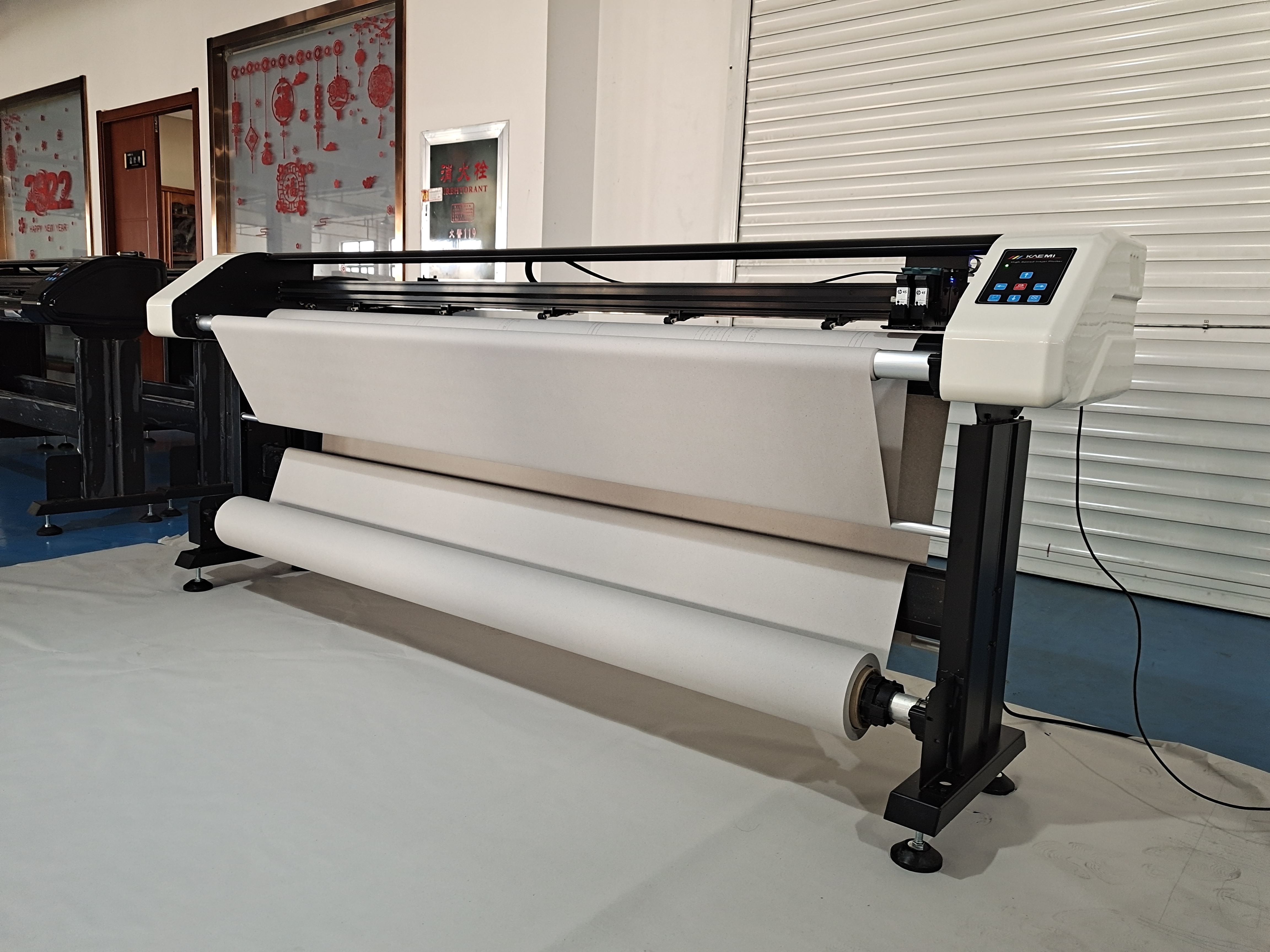 Car Interiors CAD Paper Pattern Plotter Advanced Cutting Function Inkjet Plotter