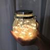 Buy cheap LED Solar Fairy Light Powered Mason Jar Lights for Outdoor Patio Party Wedding Garden Courtyard Decorative Led Lamps from wholesalers