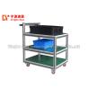 Buy cheap 3 Layers Heavy Duty Cart , Aluminium Alloy Turnover Cart Simple Assemble from wholesalers