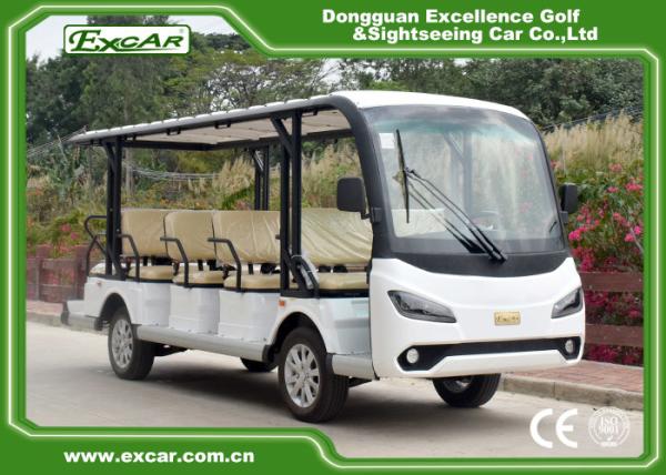 Buy cheap EXCAR G1S14 Electric Passenger Car 48V Trojan Battery Powered Electriic Sightseeing Bus from wholesalers