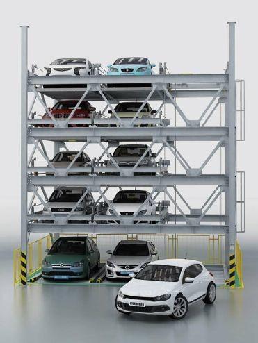 Buy cheap Chain Drive Commercial Parking Lifts ISO9001 Multilevel Car Parking System from wholesalers