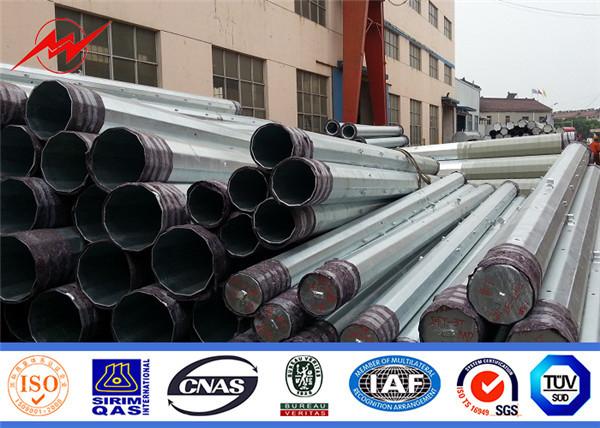 Buy cheap 45FT NEA Electric Steel Pole 2sections 500kg Philippines Traditional from wholesalers