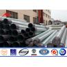 Buy cheap Electric Conical Galvanized Steel Power Pole Yiled Strength Not Less Than 460mpa from wholesalers