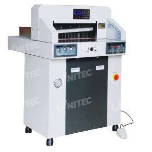 China 380.0kgs Hydraulic Computerized Paper Cutter 480mm Table Depth 480HP on sale