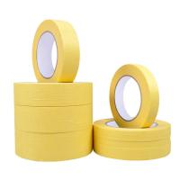 Buy cheap Crepe Paper Car Masking Film Tape Car Automotive Masking Film product