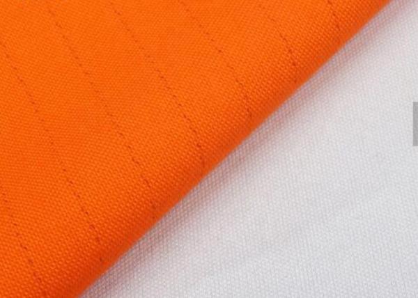 Buy cheap CVC Twill Dying Anti Static Fabric Flame Retardant Finished For Safety Workwear from wholesalers