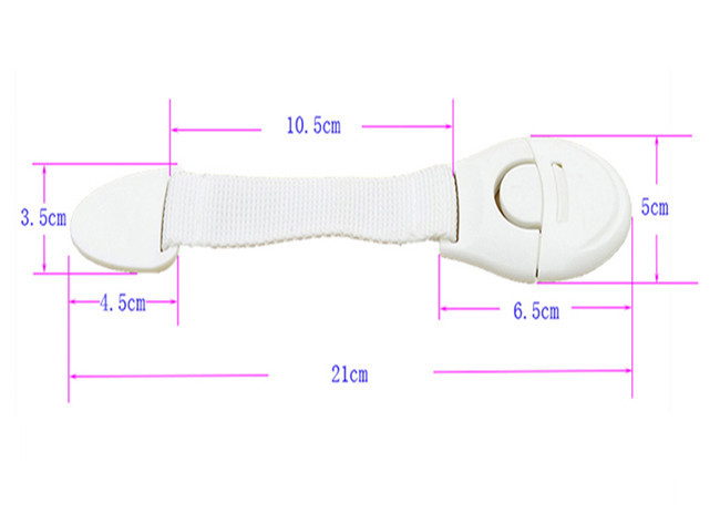 2019 Cabinets Drawers Safety Proof Nylon Strap Safety Locks for Baby