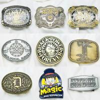 Buy cheap Zinc Alloy 2d 3d Gold Metal Mens Custom Belt Buckle product