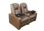 Reclining 2 Seat Movie Theater Couches With Cup Holder
