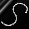 Buy cheap 16 Inches Hip Hop Jewelry 18K Miami 925 Sterling Silver Moissanite Tennis Chain from wholesalers