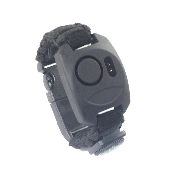 Buy cheap Balck Emergency Paracord Survival Watch Cool Camping Accessories Built In Battery from wholesalers
