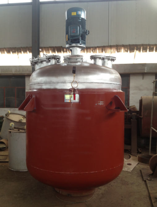 1000L PTFE Lined Electric Heating Jacket Reactor for Continuous Stirred Tank Reaction