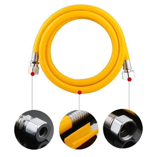 Buy cheap SS304 PVC LPG Gas Hose , DN10 Flexible Lpg Gas High Pressure Hose from wholesalers