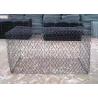 Buy cheap 3.7mm Zinc Aluminum Alloy Heavy Hexagonal Wire Netting Gabion Mesh 100x150mm Opening from wholesalers