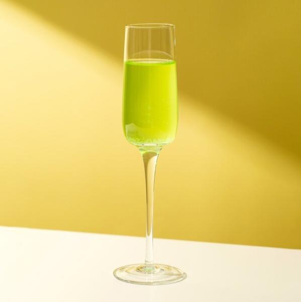 Buy cheap Sparkling Crystal Champagne Flutes 200ml Transparent Wine Glasses 7 Ounces from wholesalers