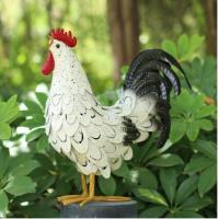 Buy cheap Europe Style Iron Chicken Model Garden Decoration product
