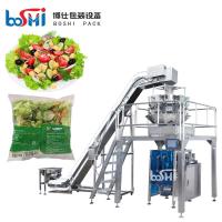 Buy cheap Full Automatic Frozen Vegetable Packing Machine Waterproof Dustproof With PLC product