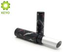 Black Plastic Lipstick Tubes For Cosmetic Packaging , Empty Lipstick Containers
