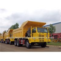 Buy cheap Mining tipper truck / dump truck bottom thickness 12mm and HYVA Hydraulic product