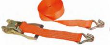 Wholesale Flat Hooks Polyester Ratchet Tie Down Straps With Protective Sleeves from china suppliers