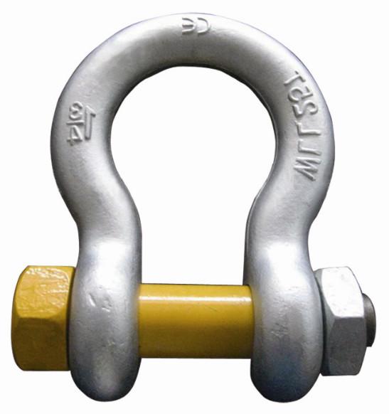 Buy cheap G209 G210 G2130 G2150 G80 Bow Shackle With High Strength Forged Carbon Steel from wholesalers