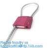 Buy cheap Sealing Tape Security Cable Padlock Zip Strip Ties Strap Tag Bags Lock Meter Seals With Logo from wholesalers